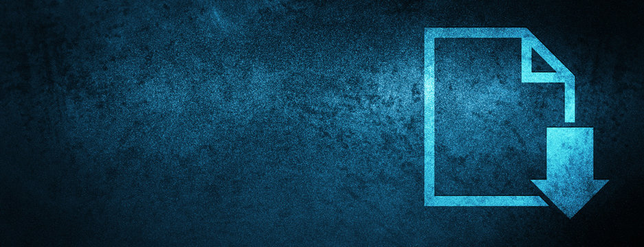 document download banner