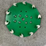 10 inch diamond grinding plate for Flextool grinder Arrow type