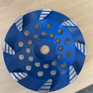 180mm Diamond Cup Grinding Wheel Leaf Shaped Segment